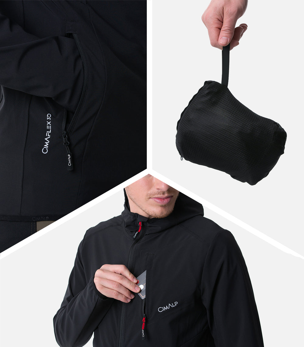 Chaqueta Softshell Hombre CEDERO 3 H