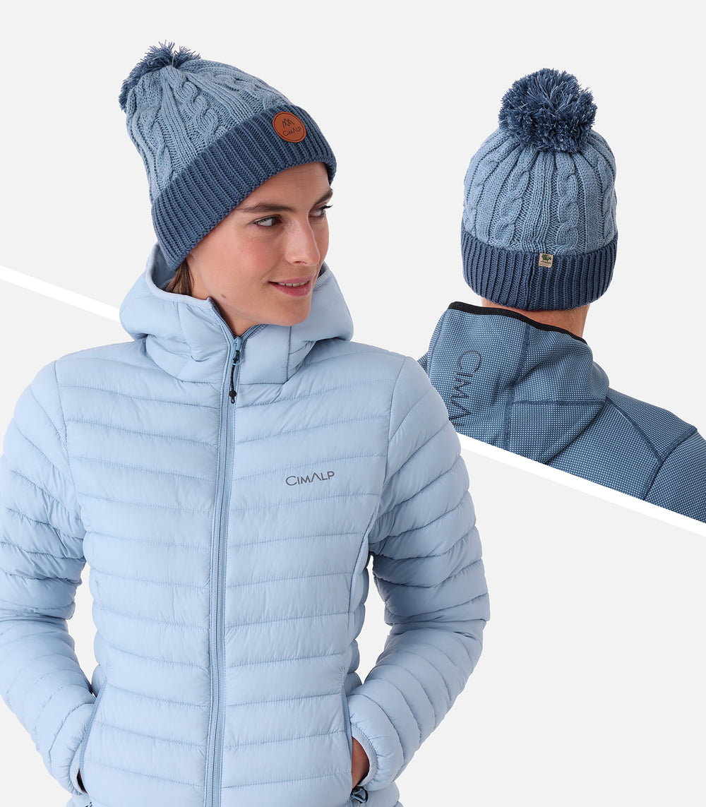 Berretto e fascia misto PERFIA