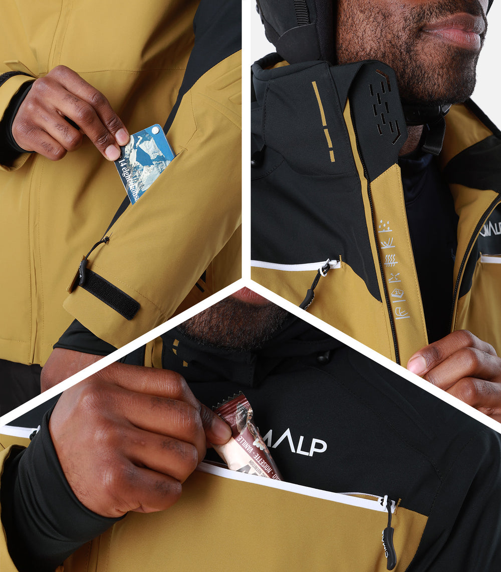 Chaqueta de esquí Hombre SARENNES H