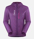 Ultralight hooded windproof jacket - Women - SKIN VESTE 3 F Purple - packshot