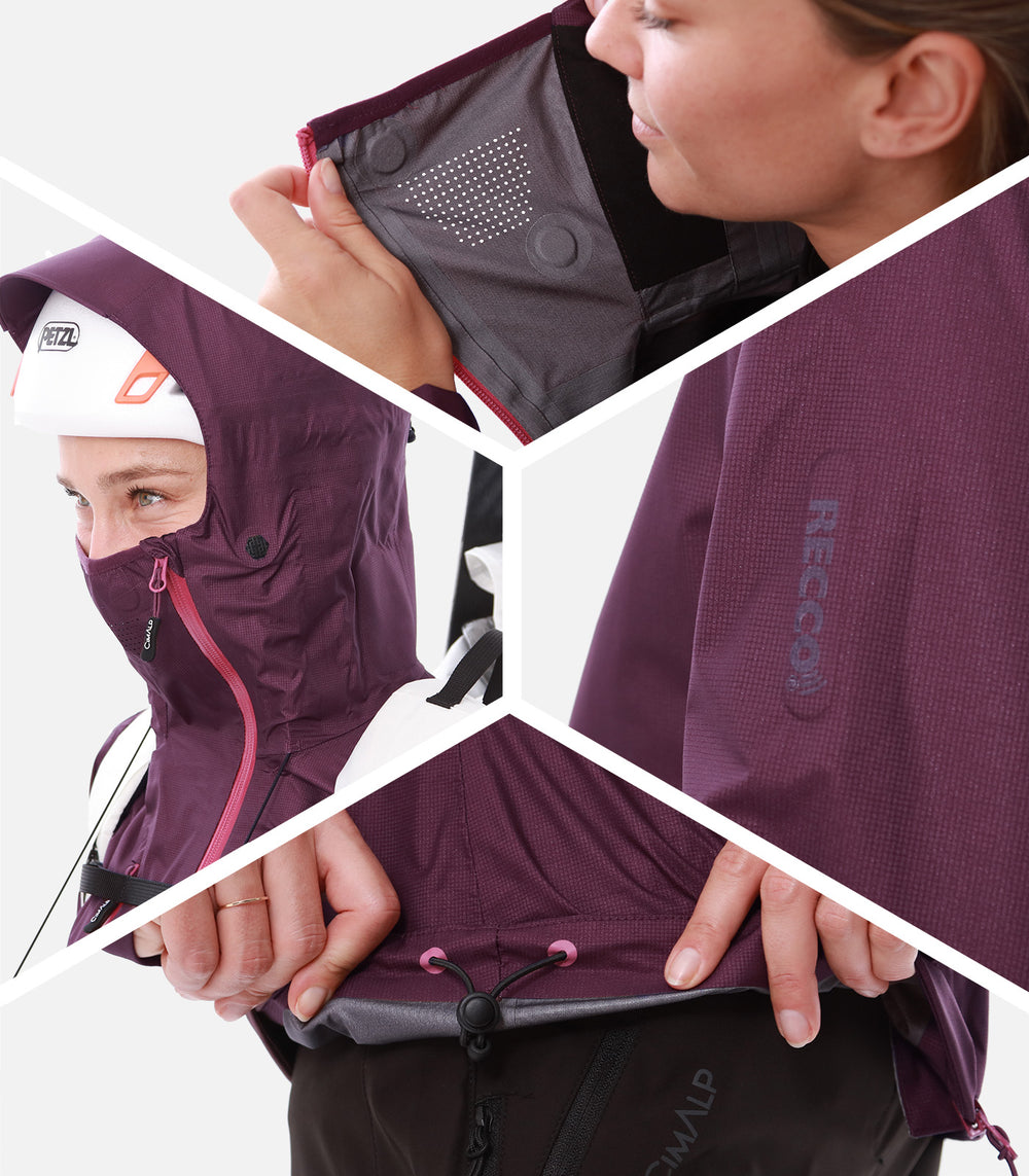 Wasserdichte Hardshell-Jacken Damen ADVANCED 4 F