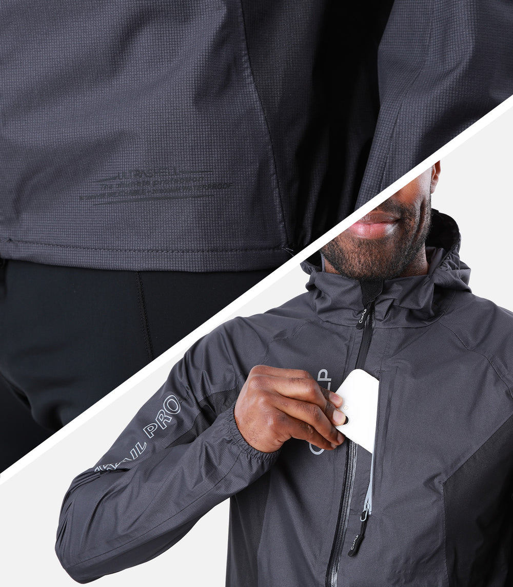 Wasserdichte Hardshell-Jacken Herren STORM PRO 4 H