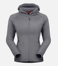 Veste polaire chaude et coupe-vent - Femme - ORBA 4 F Gris - packshot