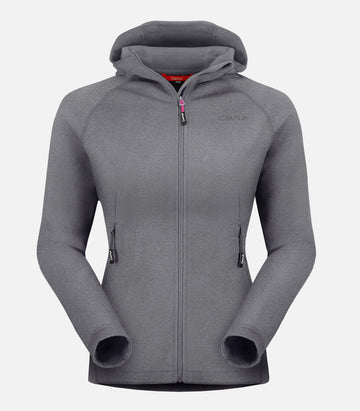 Veste polaire chaude et coupe-vent - Femme - ORBA 4 F Gris - packshot
