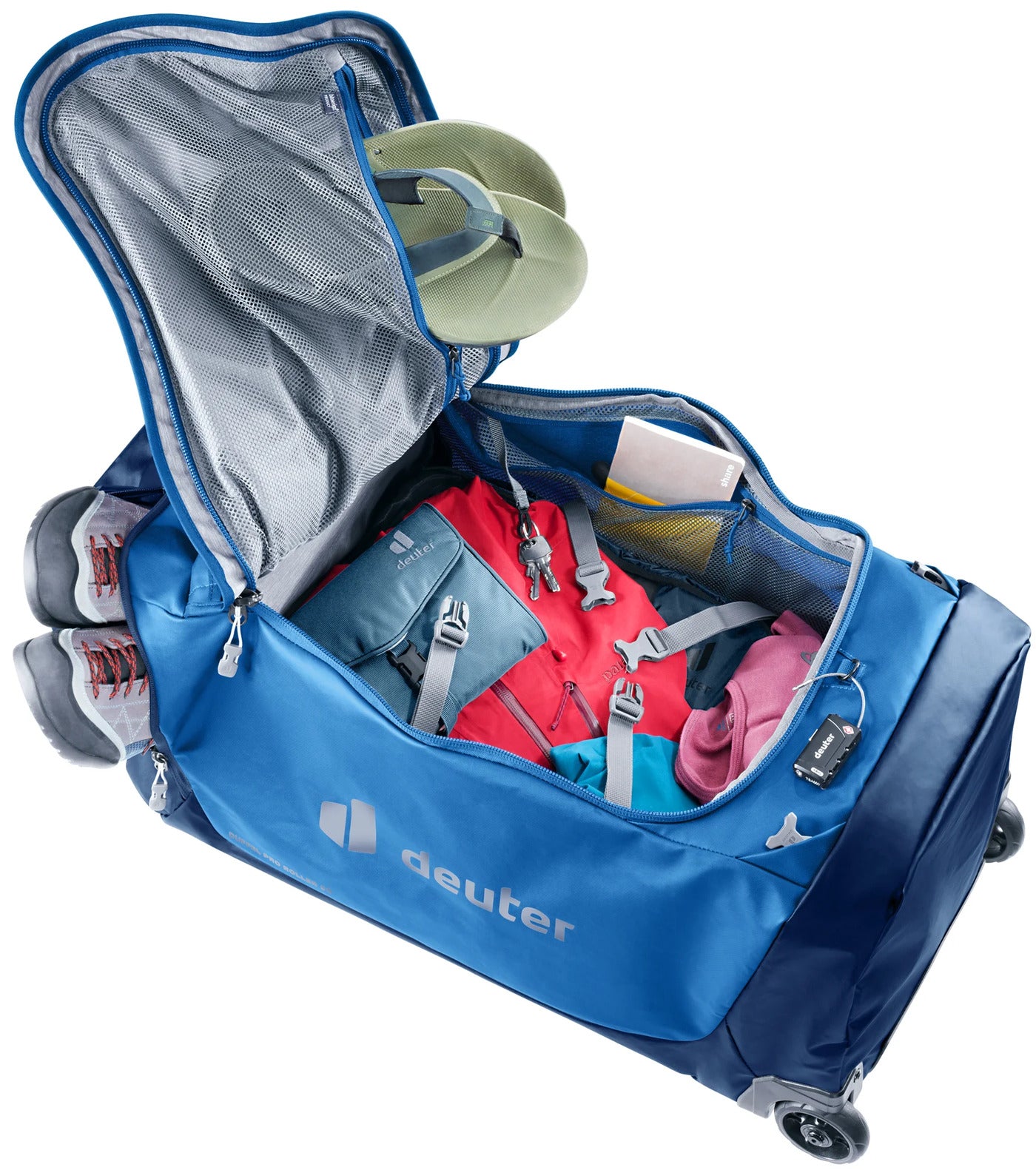 Accessori viaggio trekking Uomo DUFFEL PRO ROLLER 90