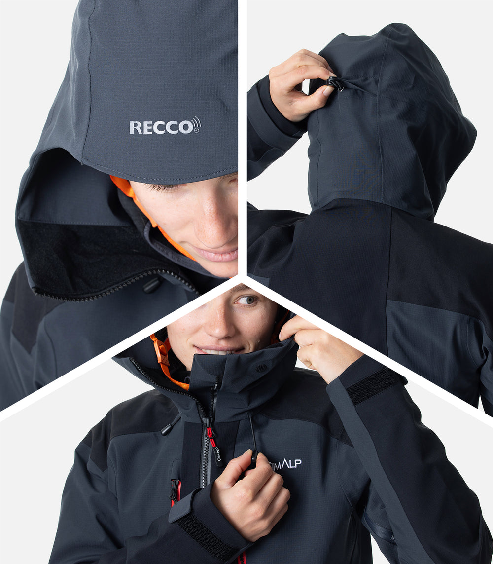 Wasserdichte Hardshell-Jacken Damen GUIDE PRO F