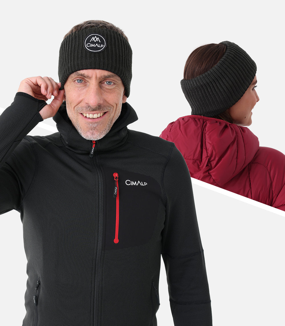 Berretto e fascia misto ARCAS