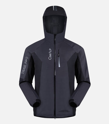 Waterproof, breathable Ultrashell® trail jacket - Men - STORM PRO 4 H Grey - packshot