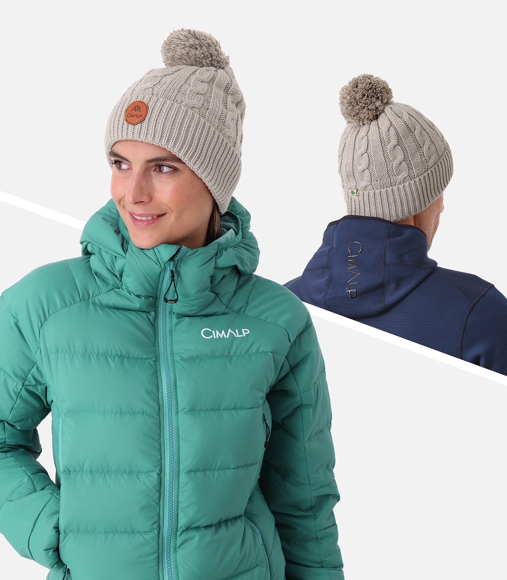 Berretto e fascia misto PERFIA