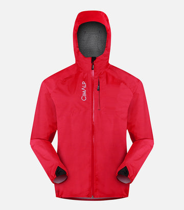 Chaqueta de trail impermeable y transpirable - Hombre - STORM 4 H rojo - foto de producto