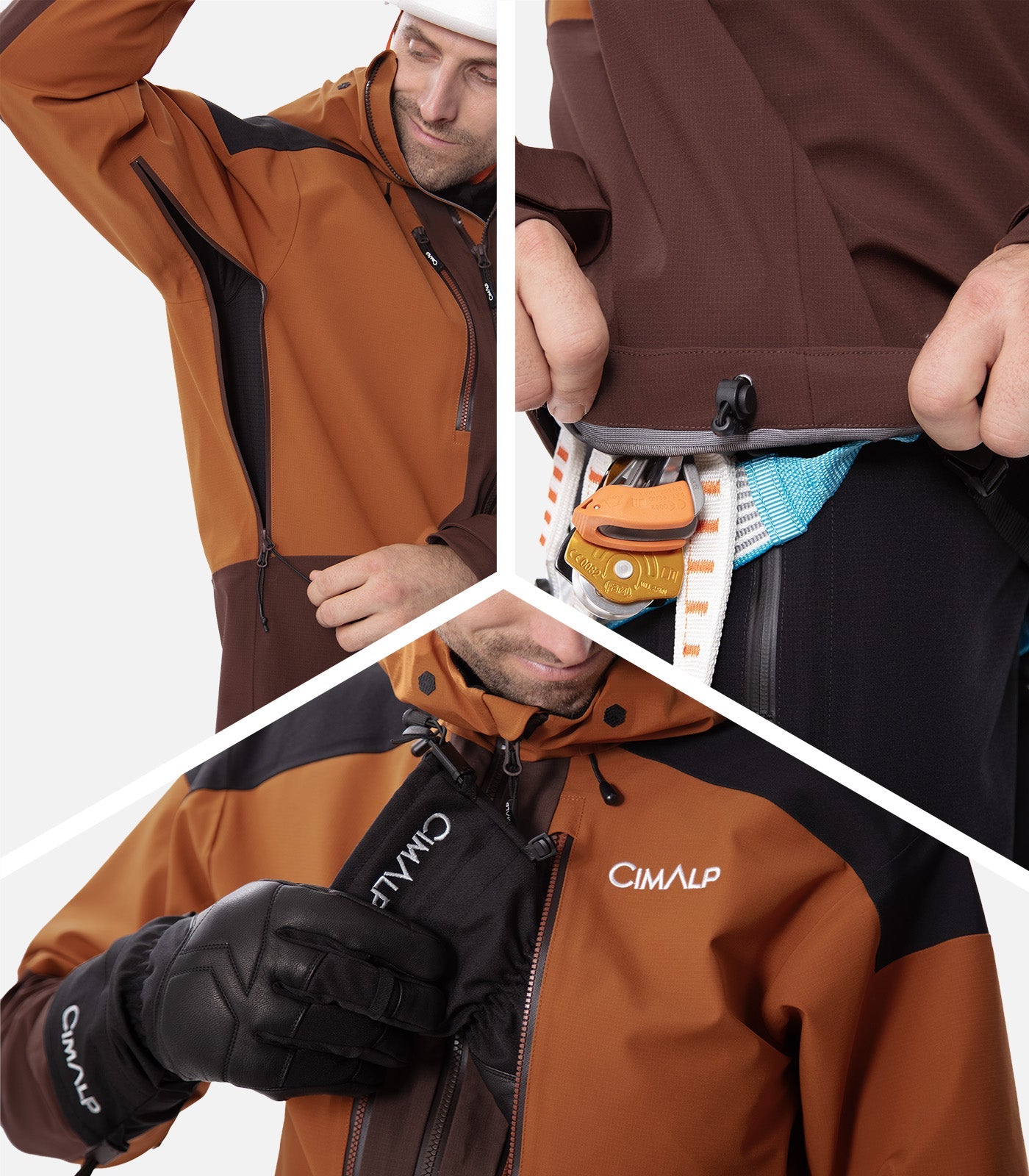 Men's hardshell Jackets Men GUIDE PRO H