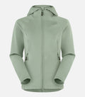 Veste polaire chaude et coupe-vent - Femme - ORBA 4 F Vert amande - packshot