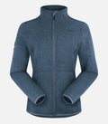 Veste polaire chaude à col montant - Femme - ROUSSET 4 F Marine - packshot