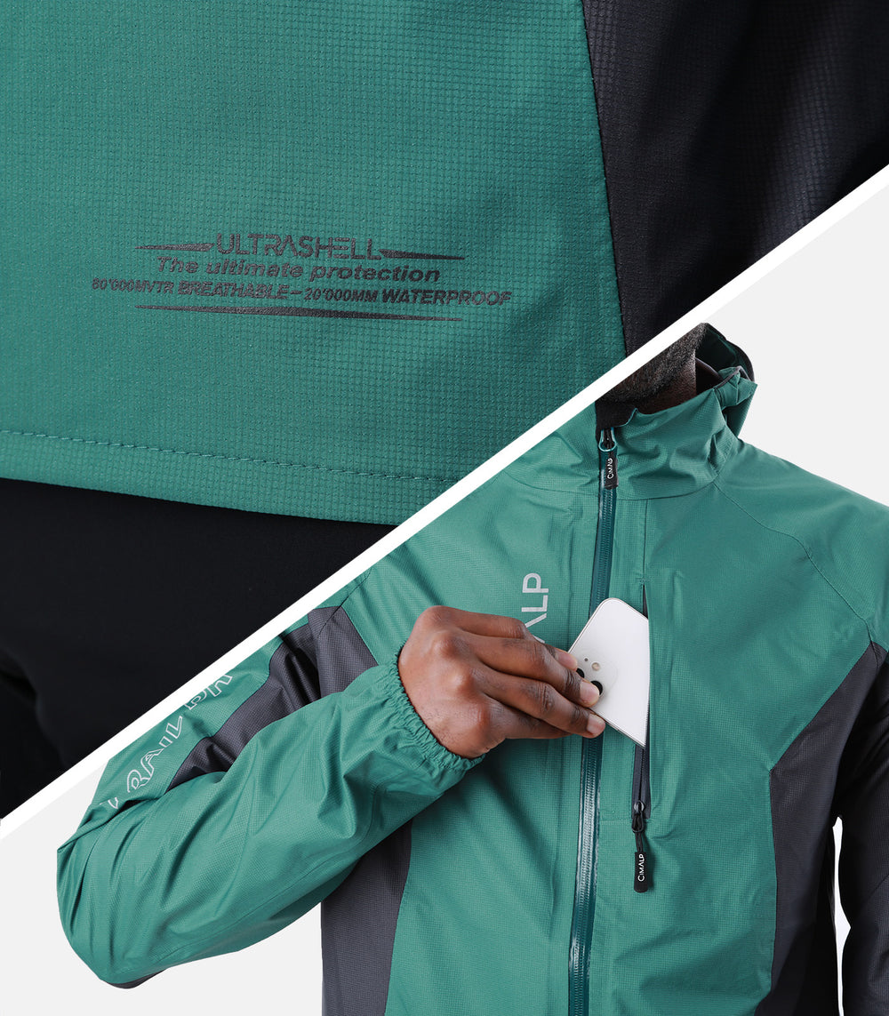 Wasserdichte Hardshell-Jacken Herren STORM PRO 4 H