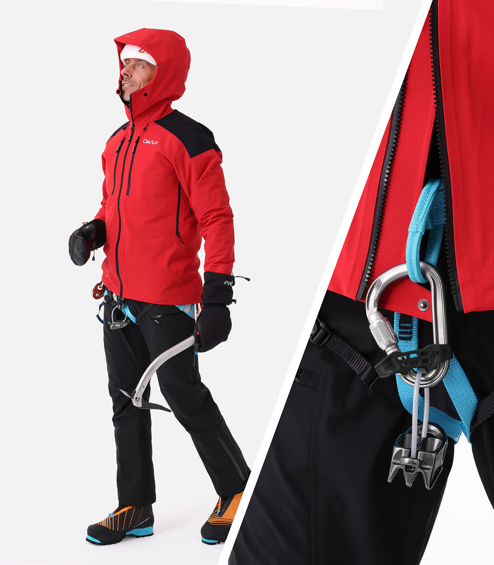 Wasserdichte Hardshell-Jacken Herren GUIDE PRO H