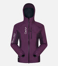 Waterproof, breathable Ultrashell® trail jacket - Women - STORM PRO F Purple - packshot