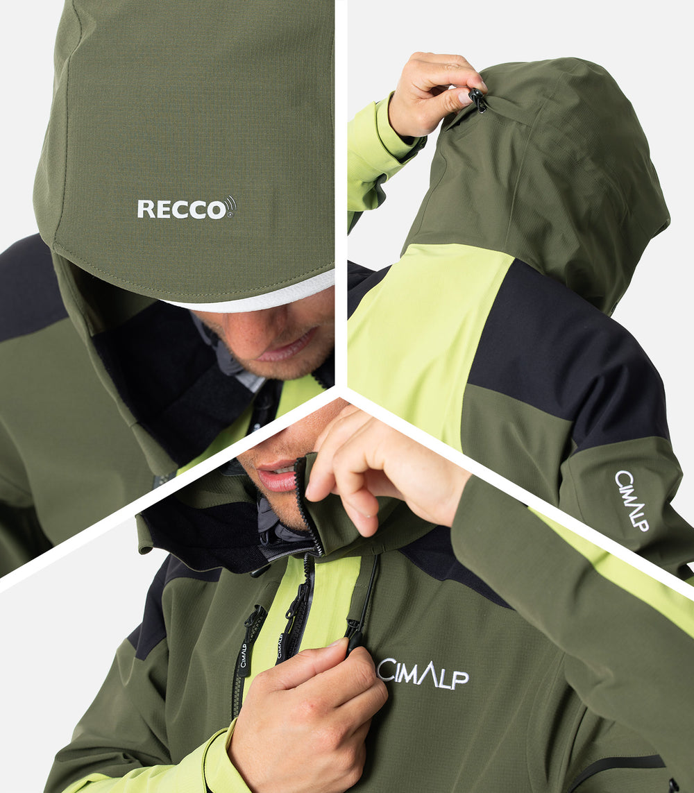 Wasserdichte Hardshell-Jacken Herren GUIDE PRO H