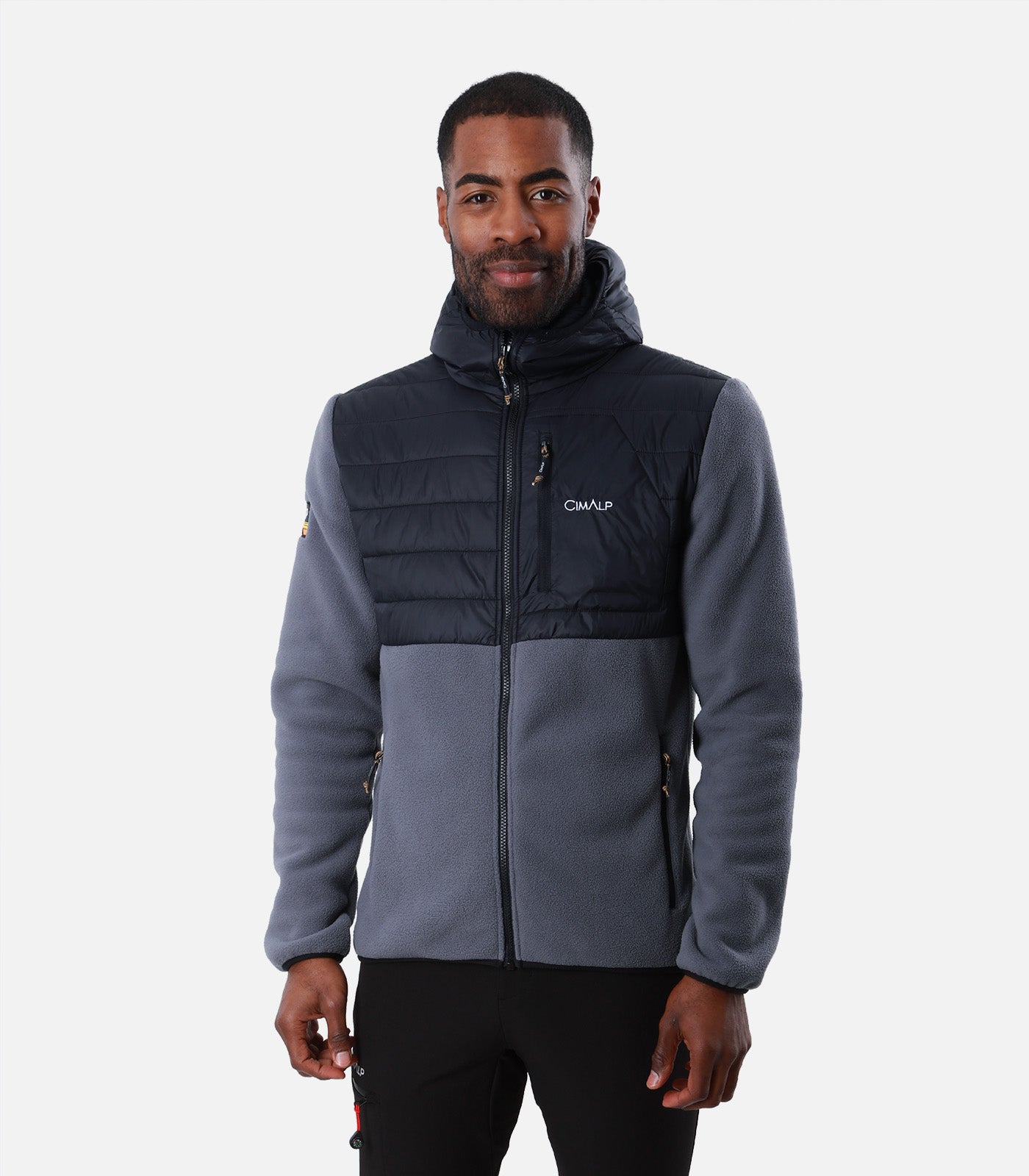Men's hybrid fleece jacket | ARBIZON – Cimalp