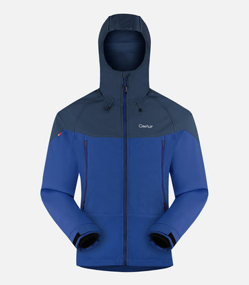 Giacca softshell a 3 strati ultraresistente - Uomo - SUMMIT 2 H Blu scuro - foto prodotto