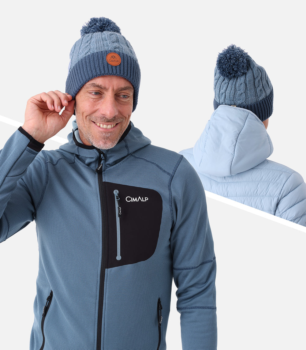 Berretto e fascia misto PERFIA