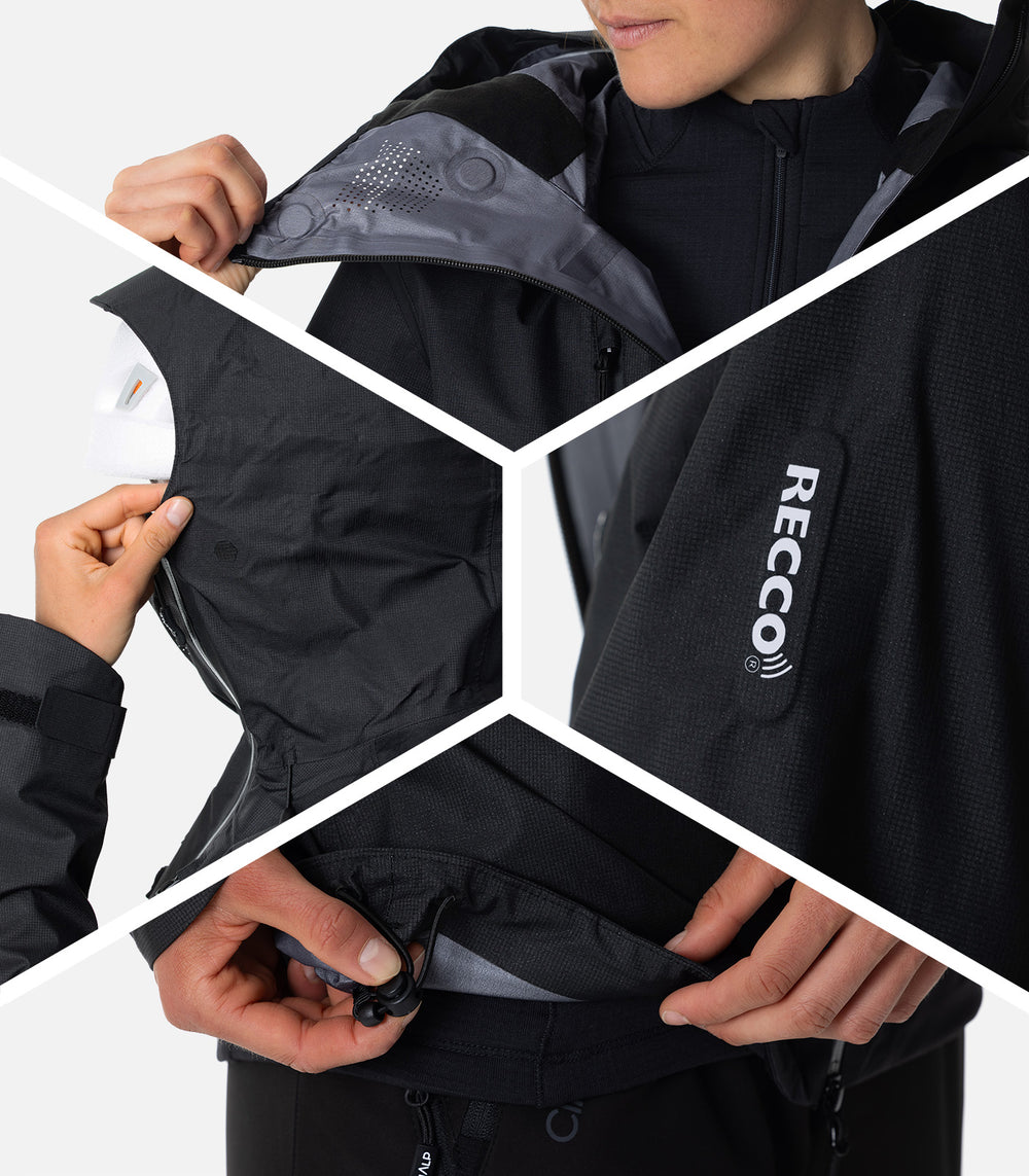 Wasserdichte Hardshell-Jacken Damen ADVANCED 4 F