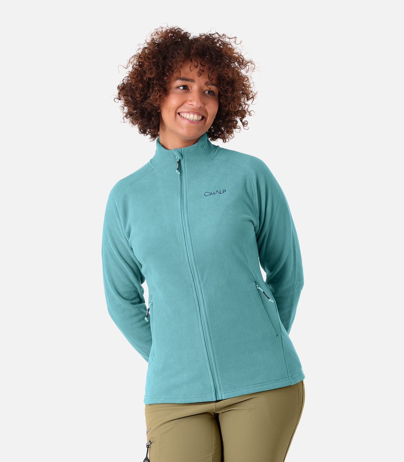 トップス ARGUE ITALY MELLOA FLEECE Women's zip fleece FREEZE | Warm and durable – Cimalp