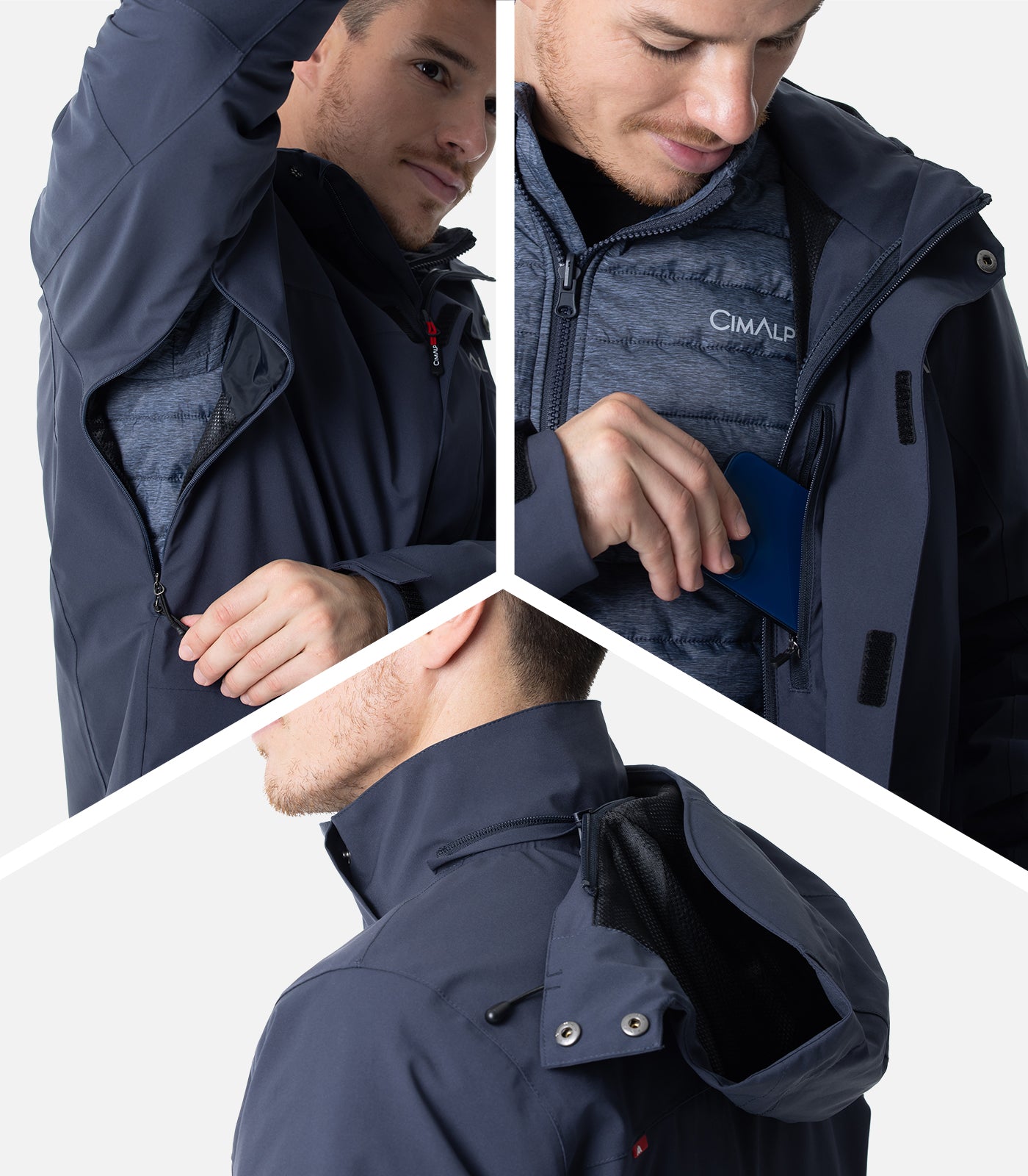 Men's hardshell Jackets Men CLIMAT 4 H