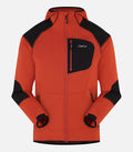 Veste polaire chaude et extensible - Homme - ELBROUZ 6 H Rouille - packshot