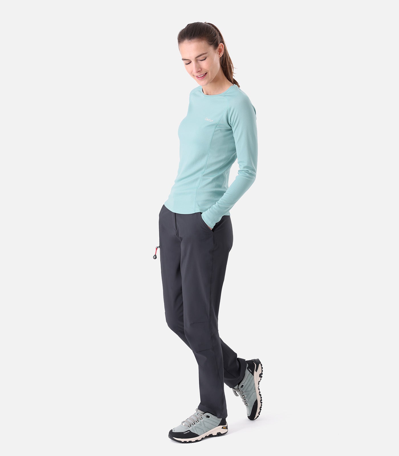 Women's hiking t-shirts Women VENTURI LS 6 F