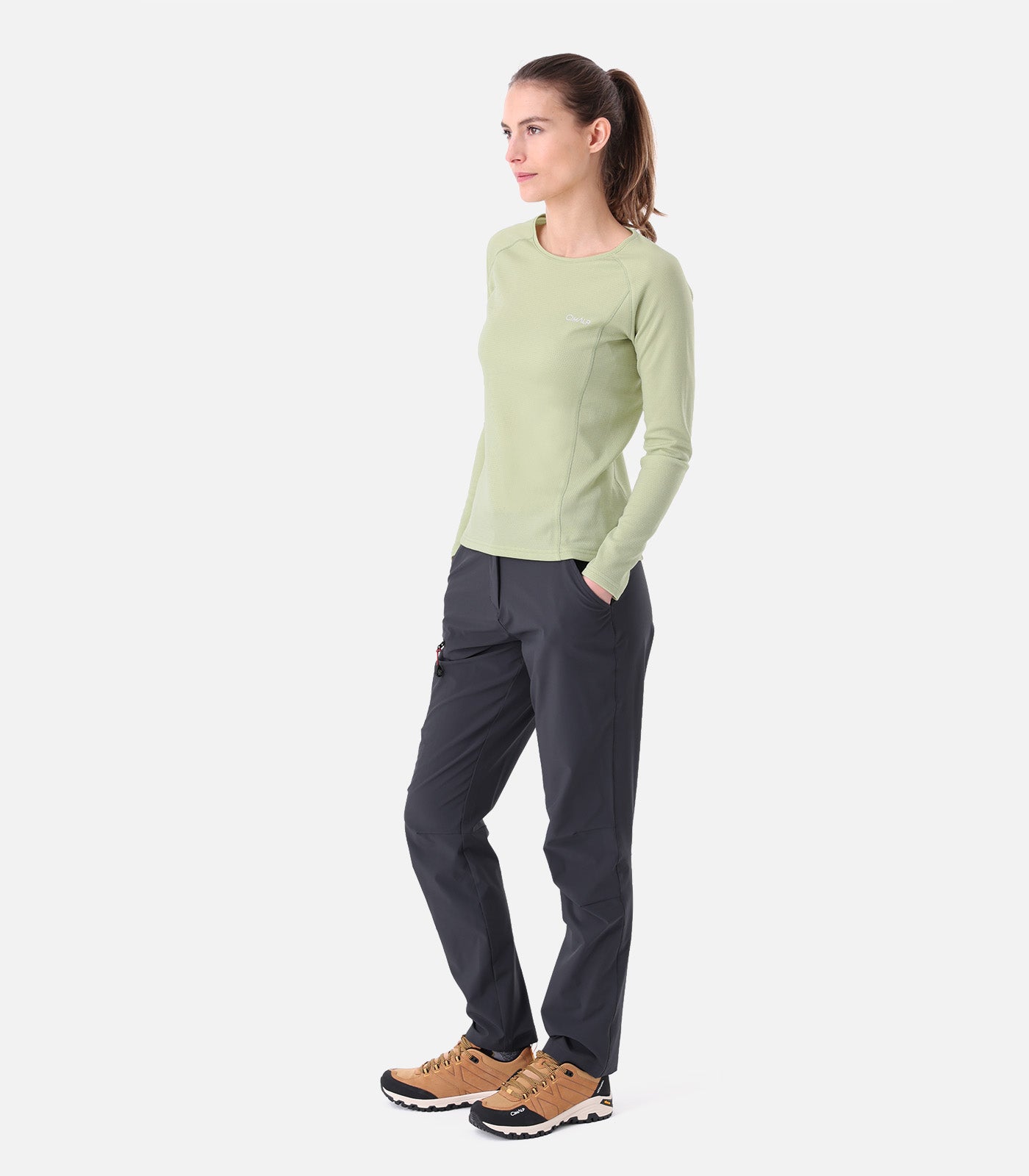 Women's hiking t-shirts Women VENTURI LS 6 F