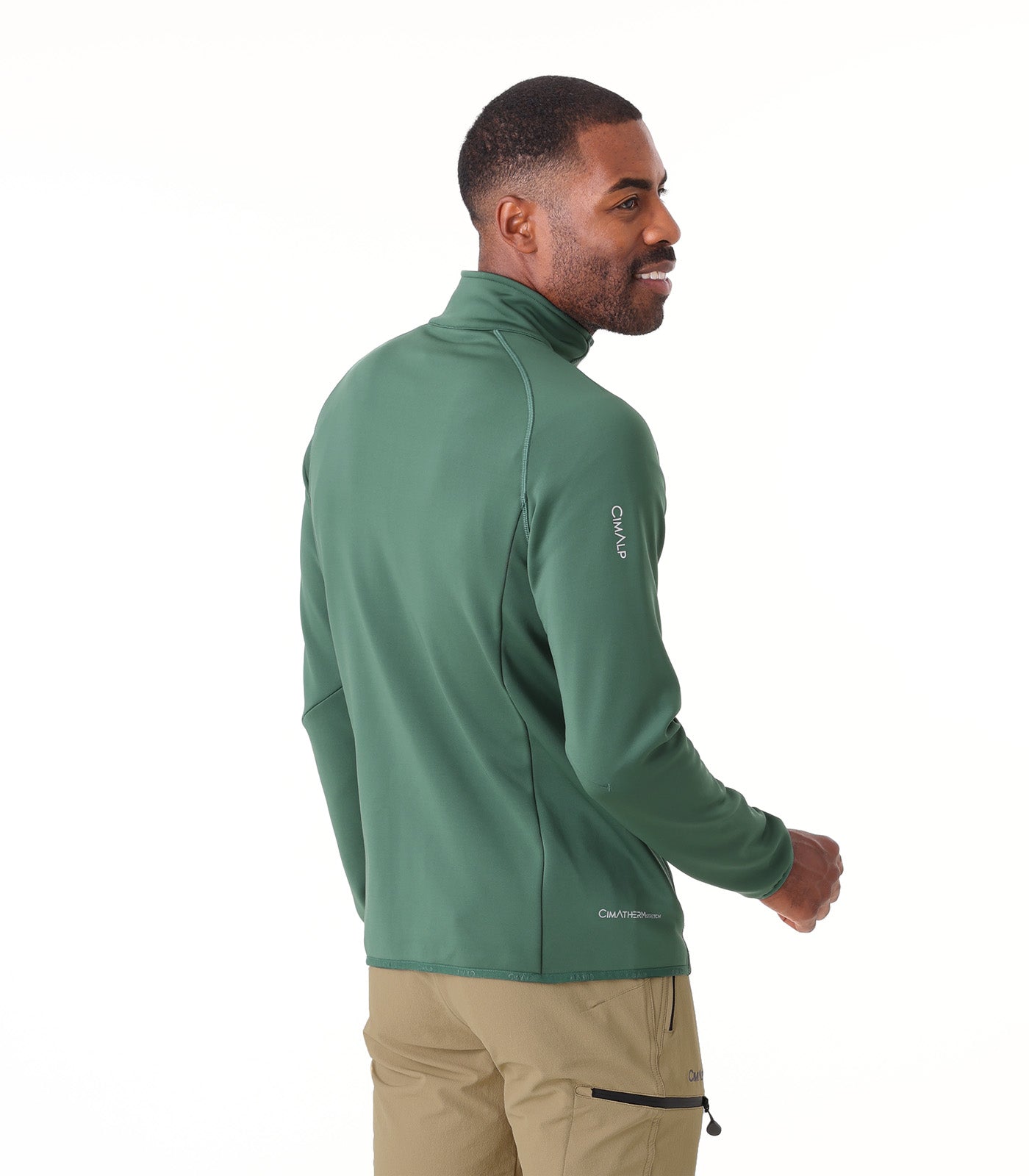 BRIEFING STORMFLEECE OLIVE ウォームミトン Men's zip-up fleece jacket | Warm and durable – Cimalp