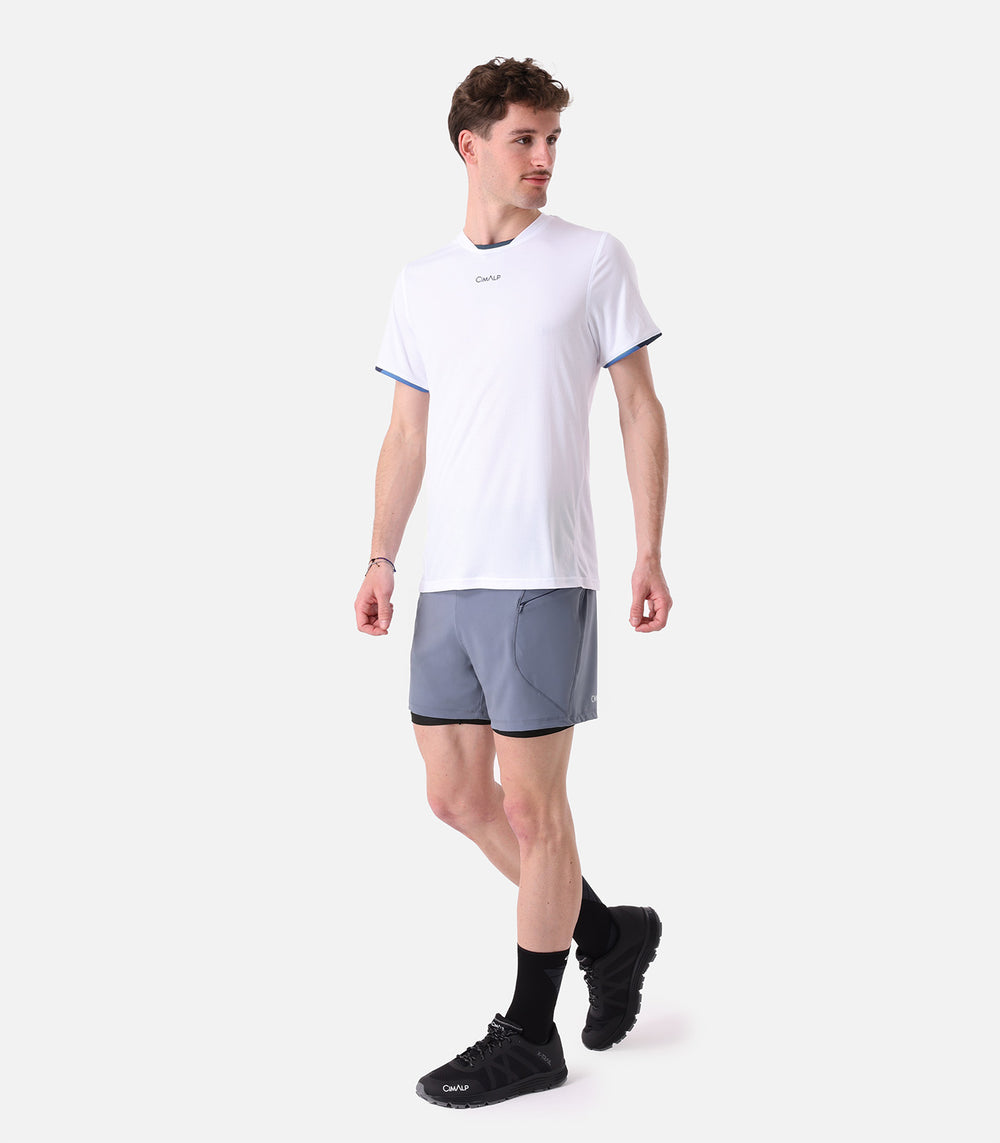 Men's trail running T-shirts Men BAUGES 4 H