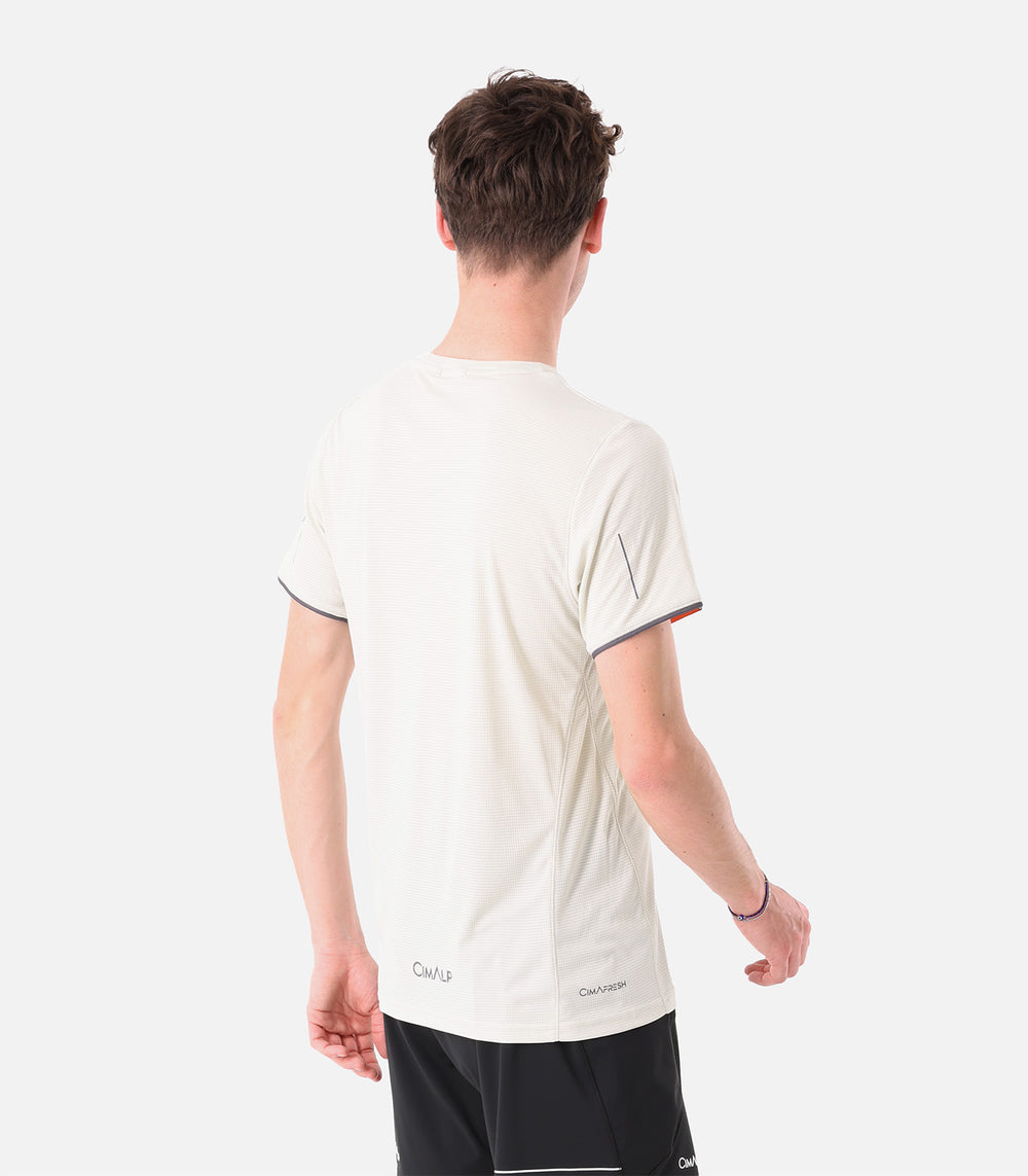 Men's trail running T-shirts Men BAUGES 4 H