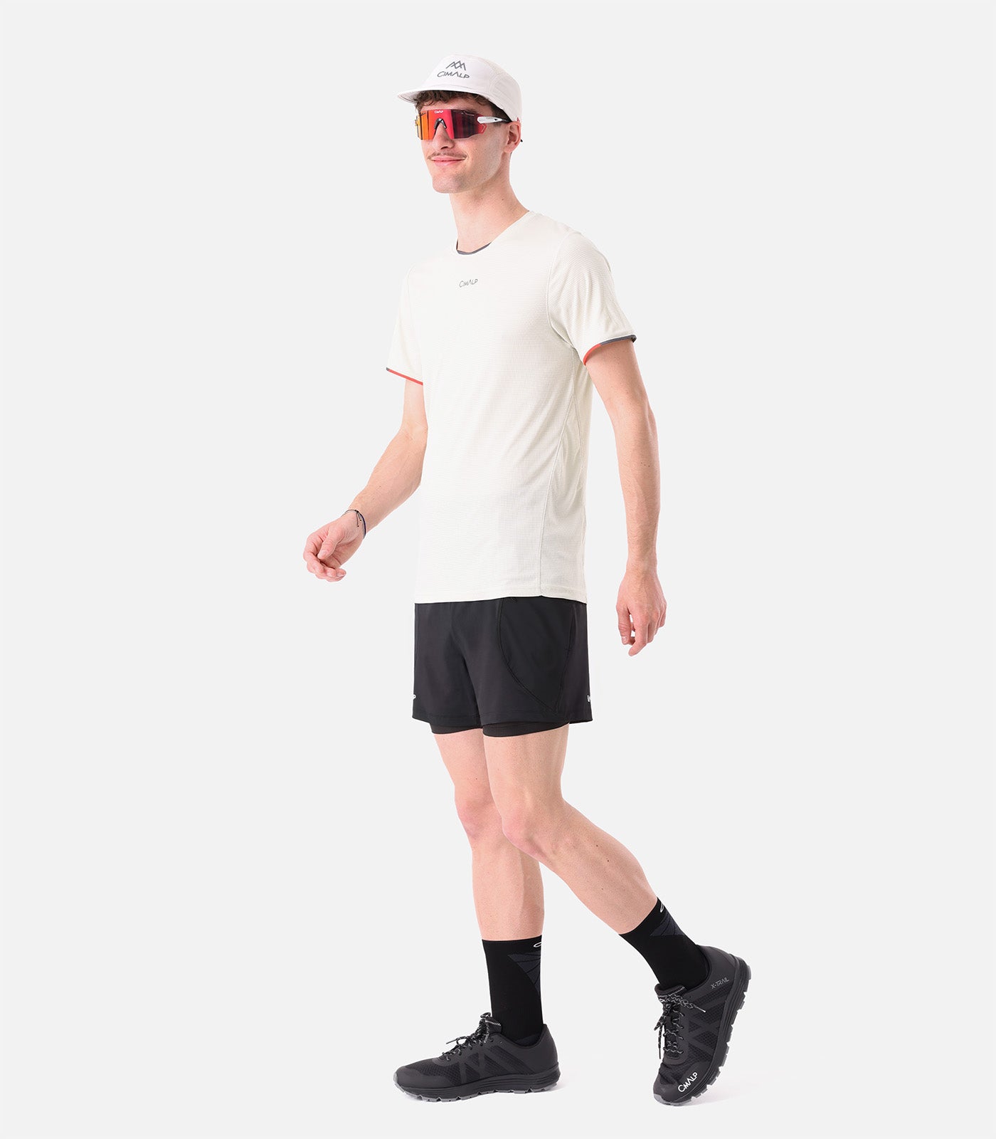 T-shirts de trail running homme Homme BAUGES 4 H