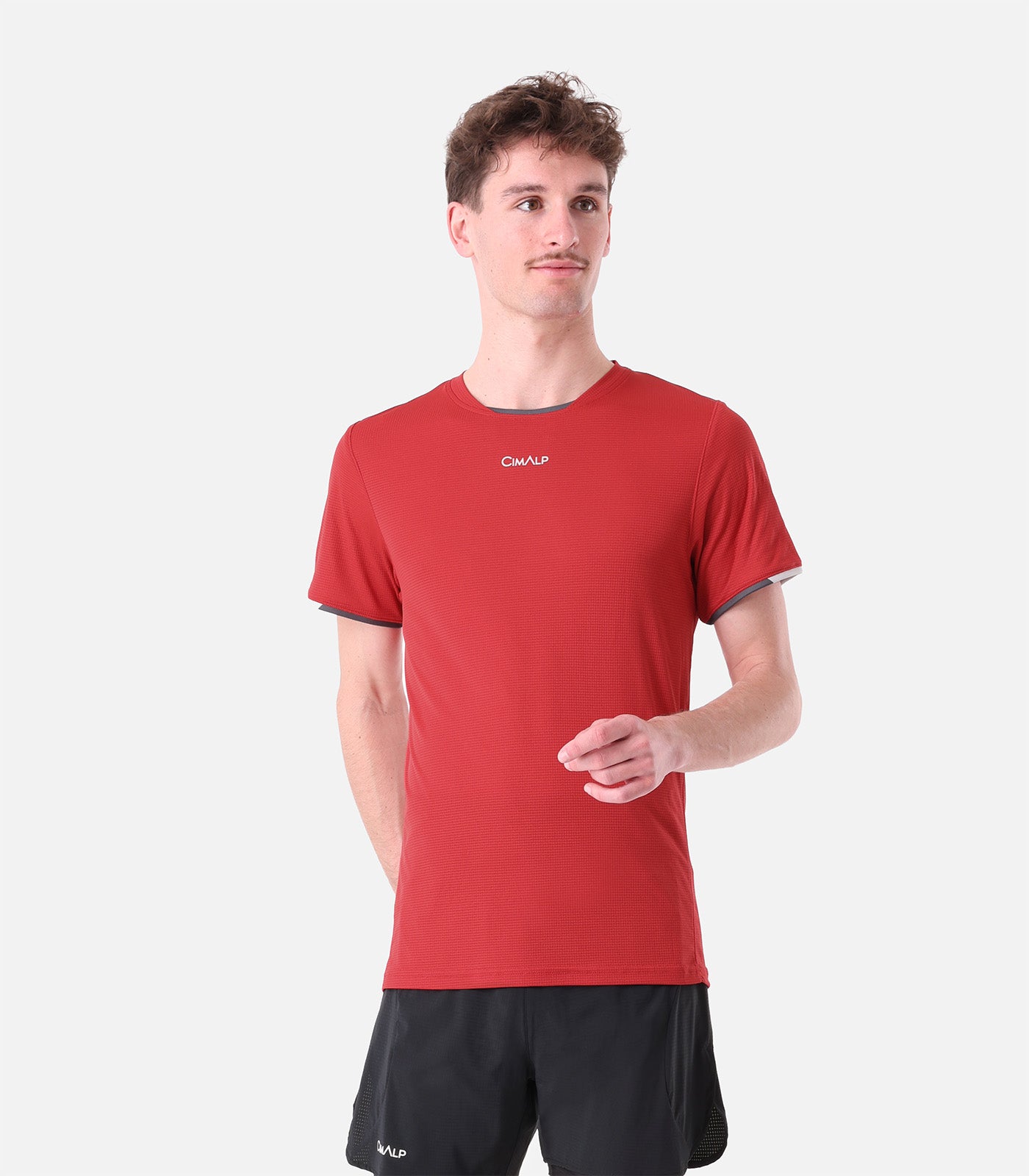T-shirts de trail running homme Homme BAUGES 4 H