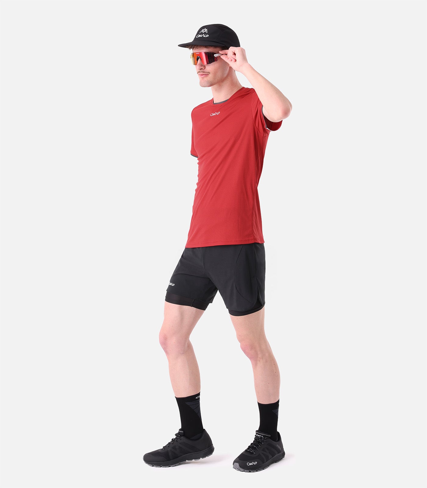 T-shirts de trail running homme Homme BAUGES 4 H