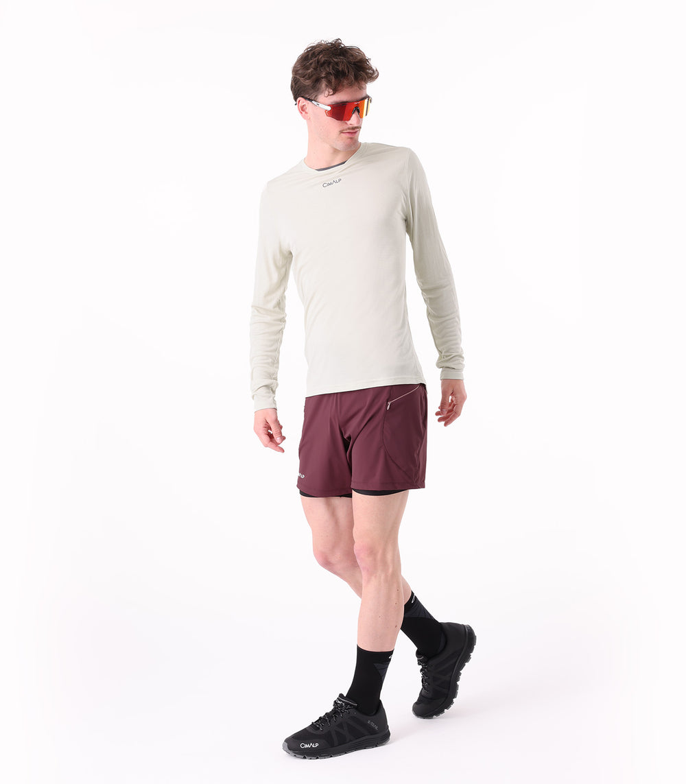 Men's running and trail t-shirts Men BAUGES LS H