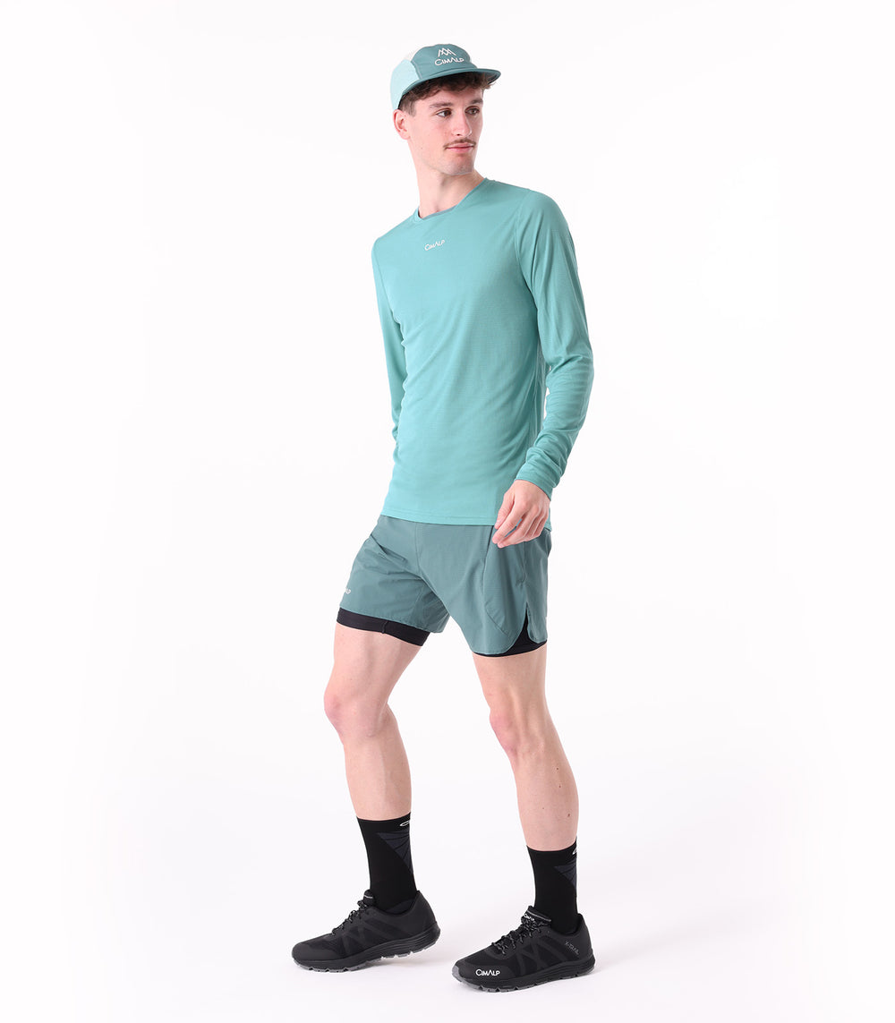 Men's running and trail t-shirts Men BAUGES LS H