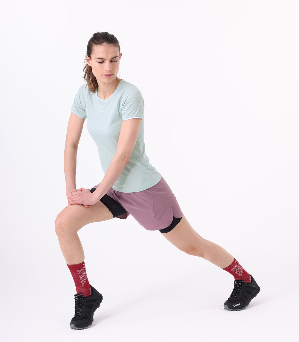 Damen-T-Shirts Trailrunning Damen BOREON 3 F