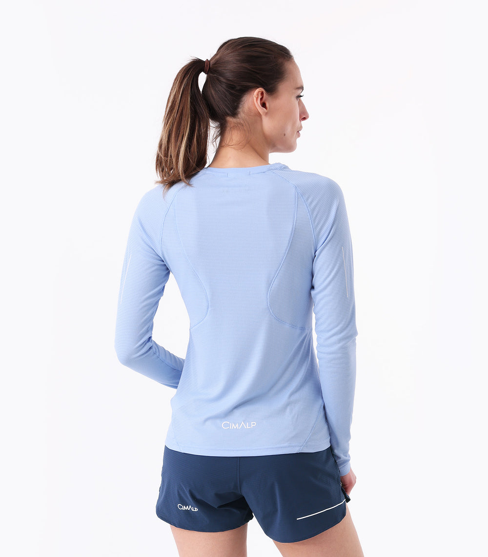 Camiseta Trail Running Mujer BOREON LS F