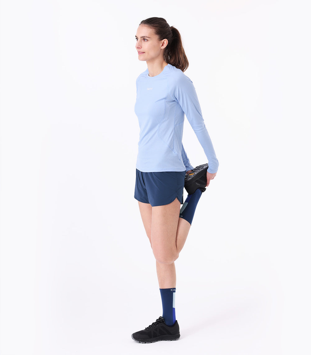 Camiseta Trail Running Mujer BOREON LS F