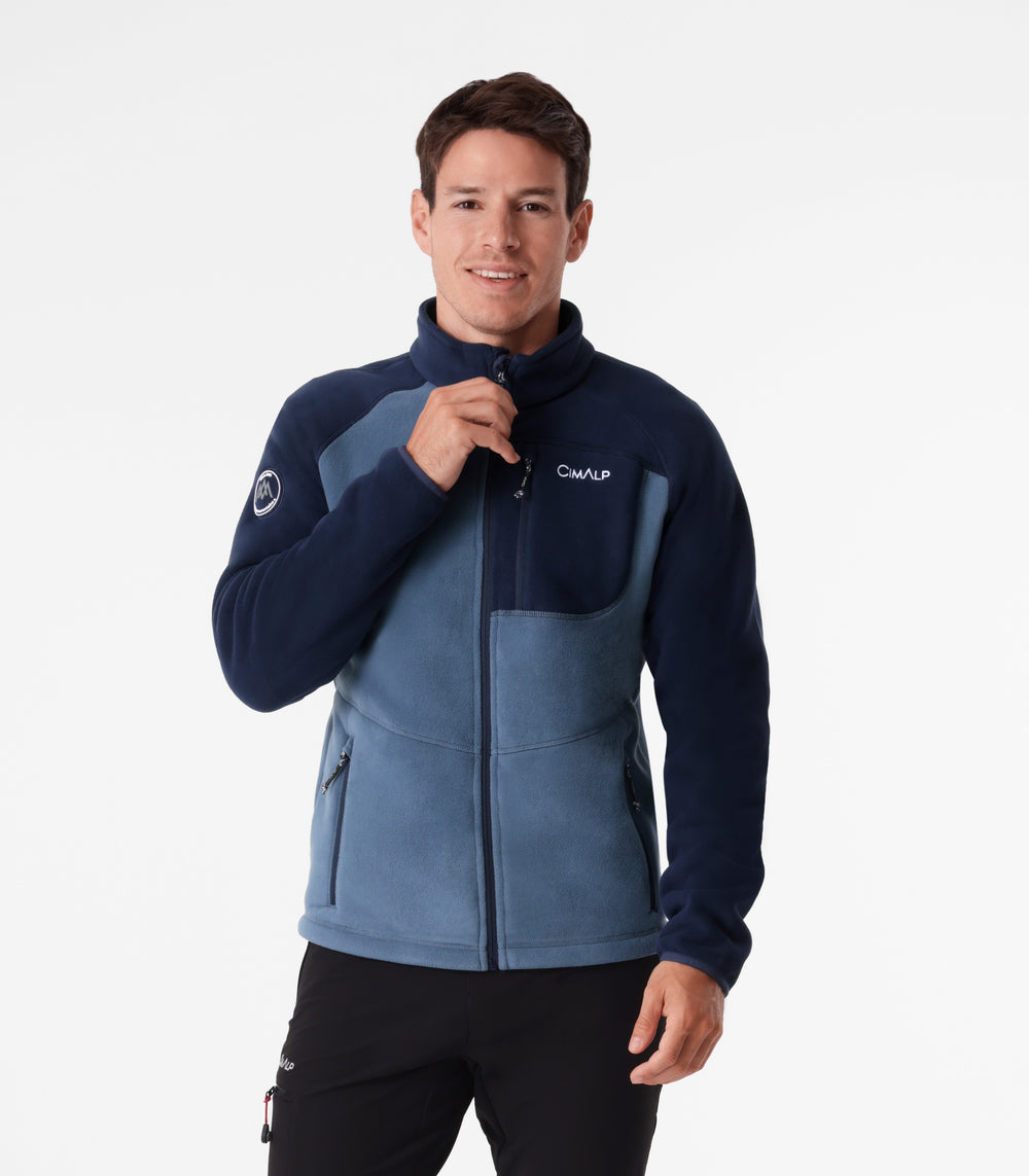 Veste polaire chaude homme grand froid - Canada 6 - Bleu