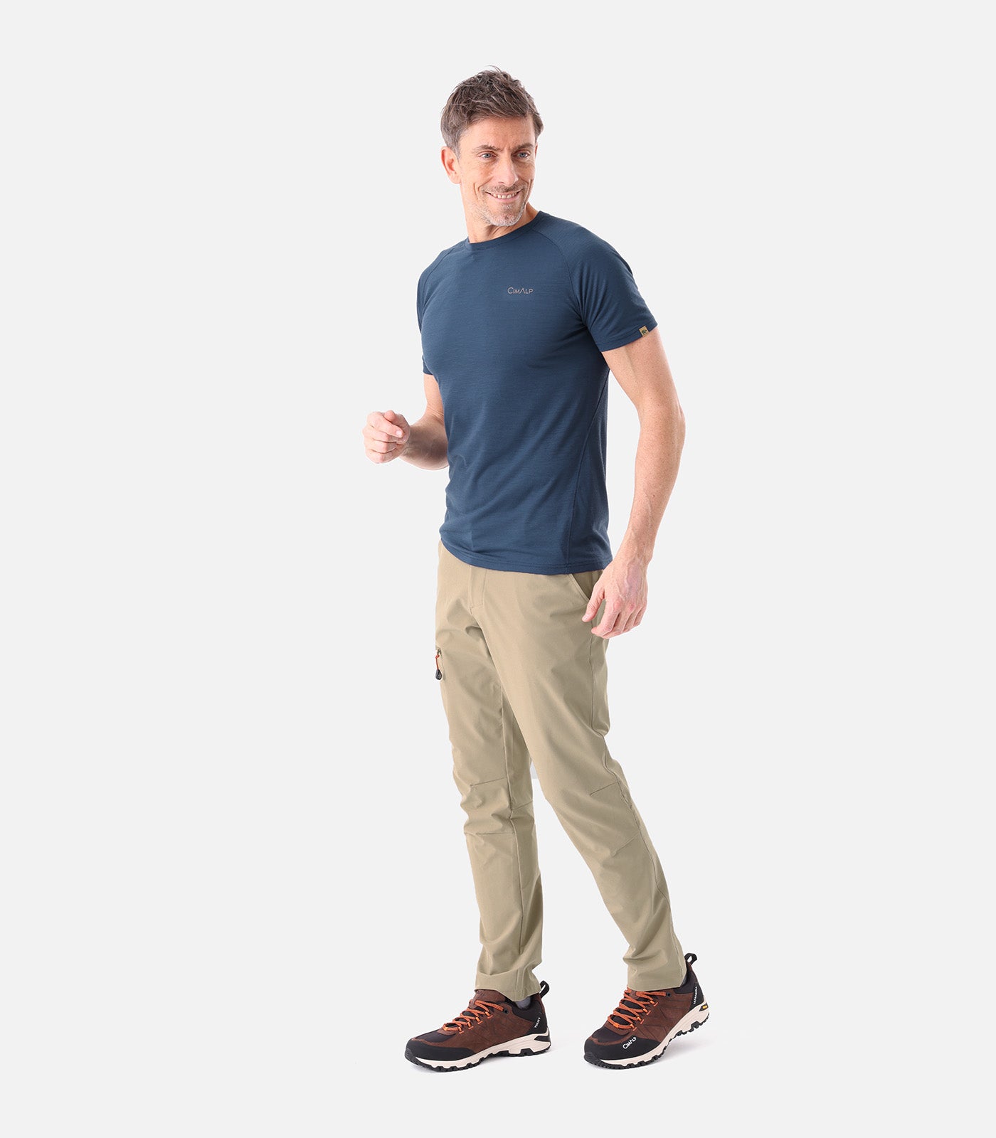Herren-Wander-T-Shirts Herren CLAPIER 3 H