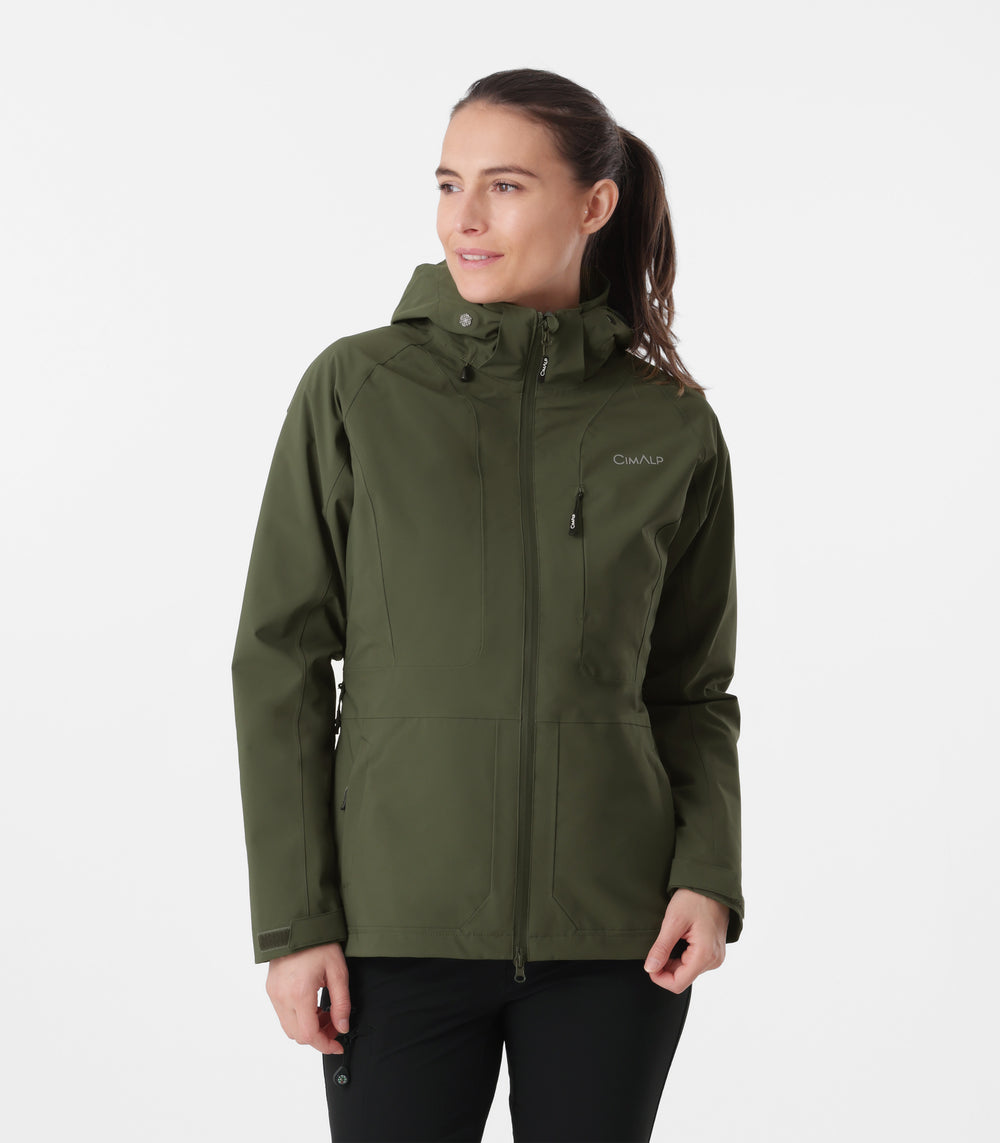 Giacche da trekking donna CLIMATA 4 F - Verde