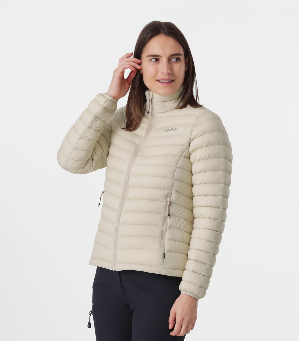 Hiking and mountaineering down jackets Women CLUSAZ 2 F