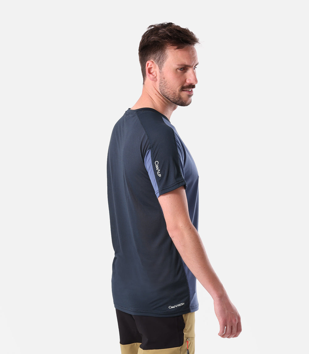 T-shirt lifestyle uomo Uomo EIGER 2 H bicolore