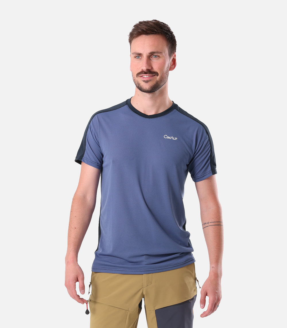T-shirt lifestyle uomo Uomo EIGER 2 H bicolore