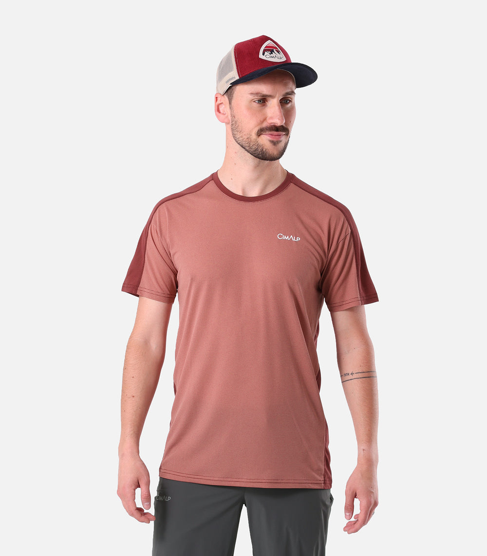 T-shirt lifestyle uomo Uomo EIGER 2 H bicolore