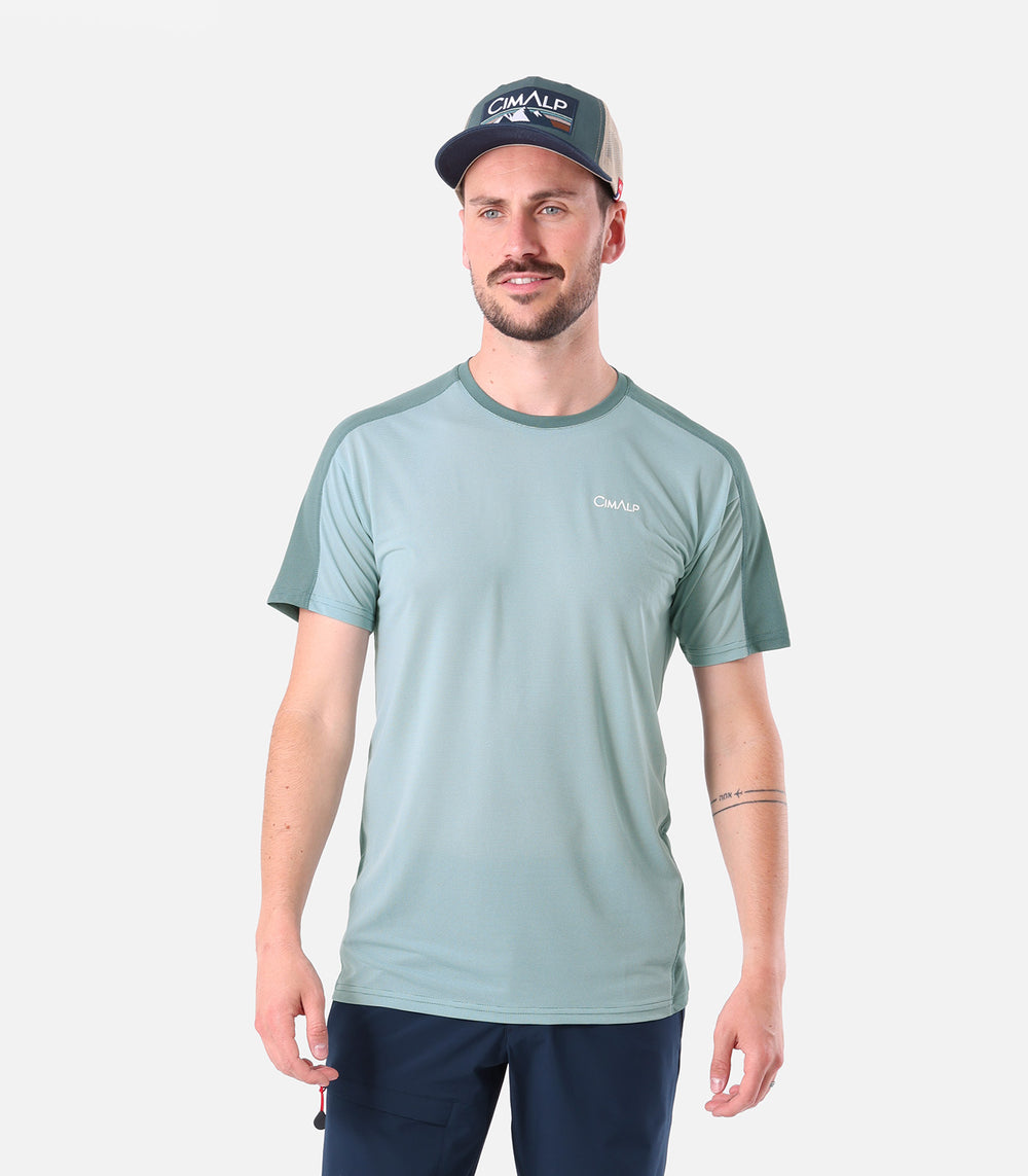 T-shirt lifestyle uomo Uomo EIGER 2 H bicolore