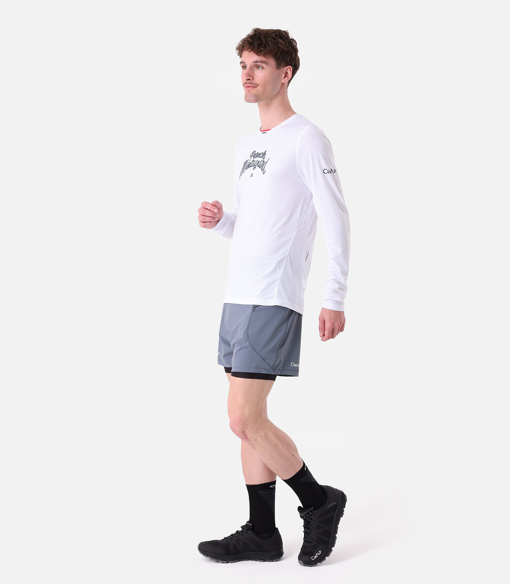 T-shirt da trekking tecniche e traspiranti Uomo LE FRENCH MONTAGNARD LS 2 H